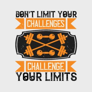 Challenge Your Limits Dumbbells