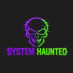 System Haunted Glitch Skull