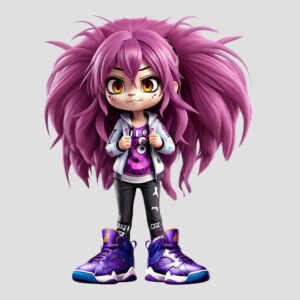 Purple Hair Don't Care