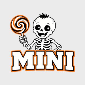 Skelly Mini Lollipop design