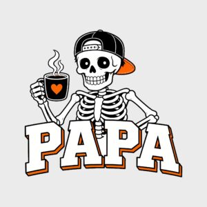 Skelly Papa Coffee design